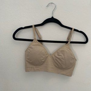 Athleta cream sports bra